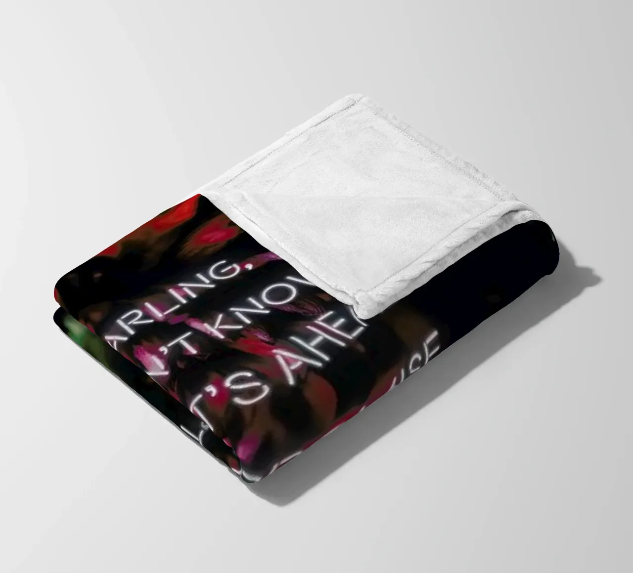 Darling I don't know coperta in pile da Oh Darling