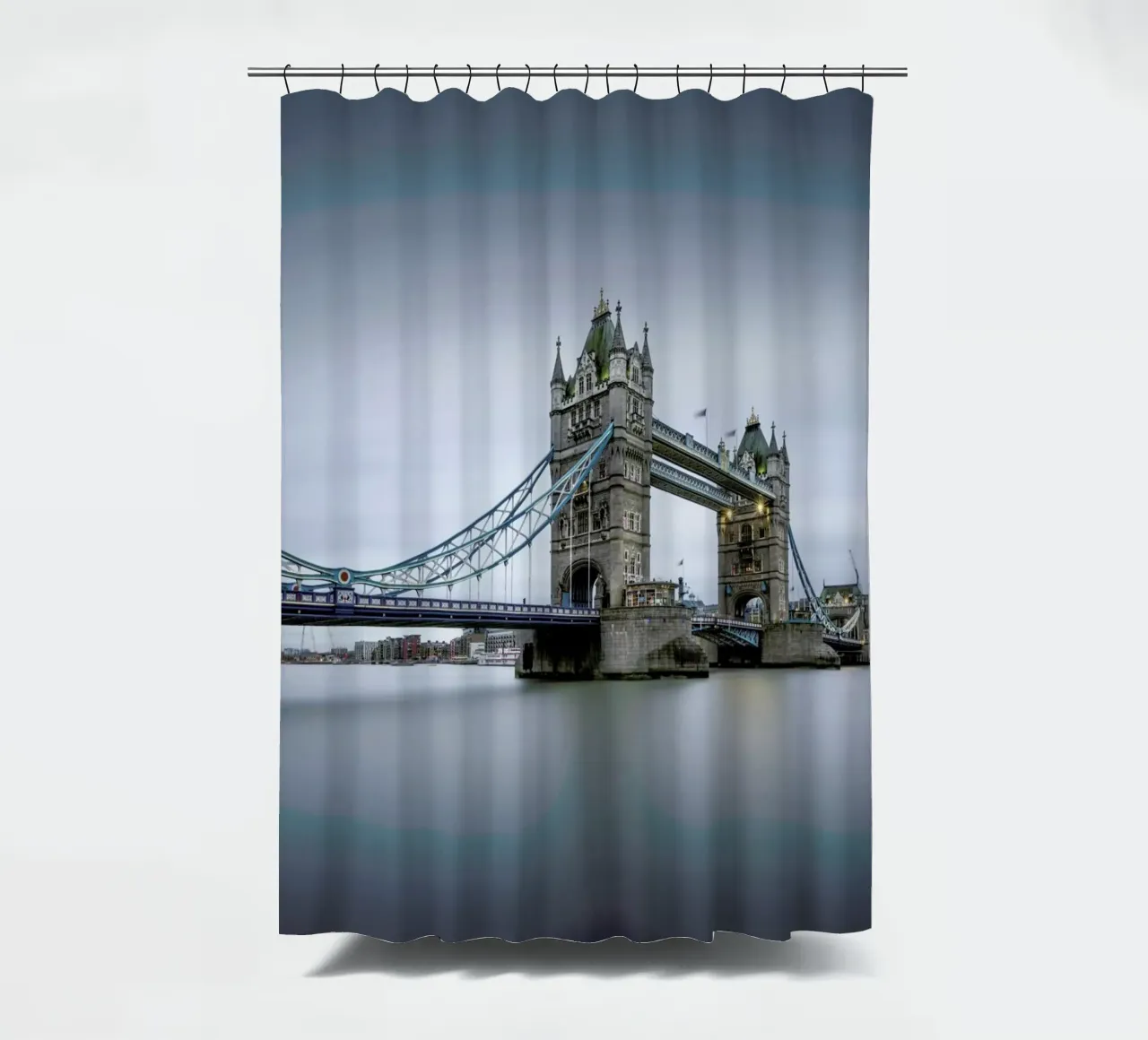 London - Tower Bridge shower curtain by Håggard Photography | Ronny Behnert