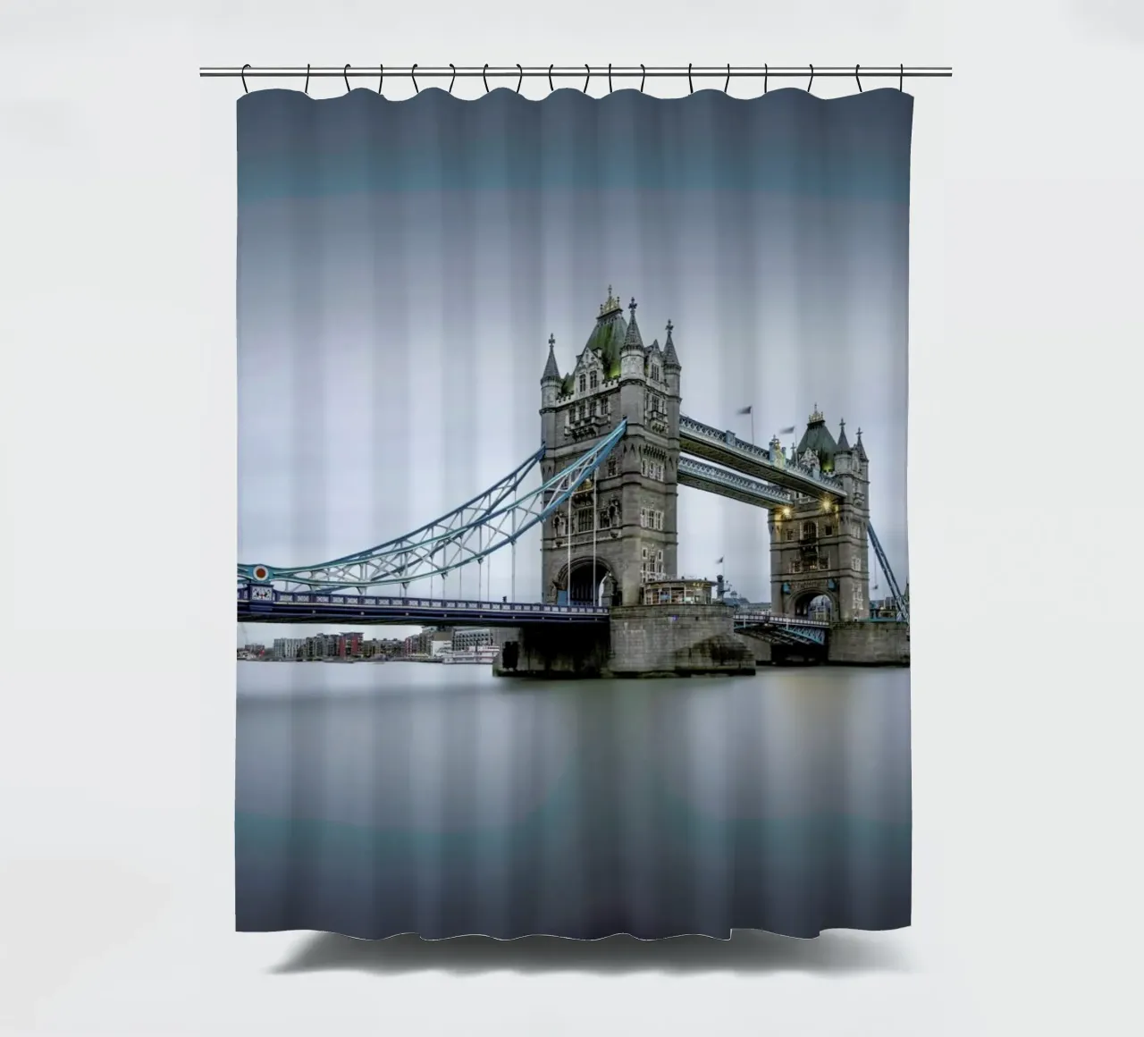 London - Tower Bridge shower curtain by Håggard Photography | Ronny Behnert