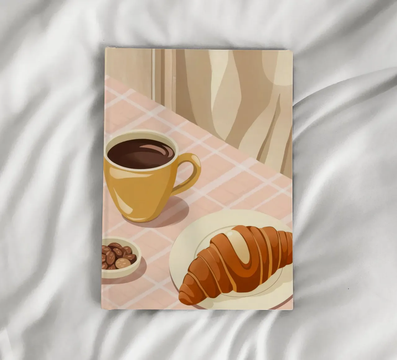 Breakfast with Coffee notebook by Seren Liodra