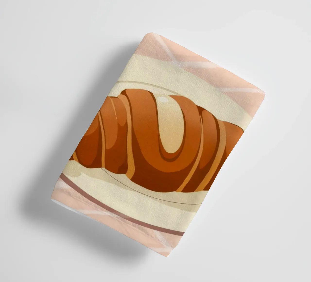 Breakfast with Coffee towel by Seren Liodra
