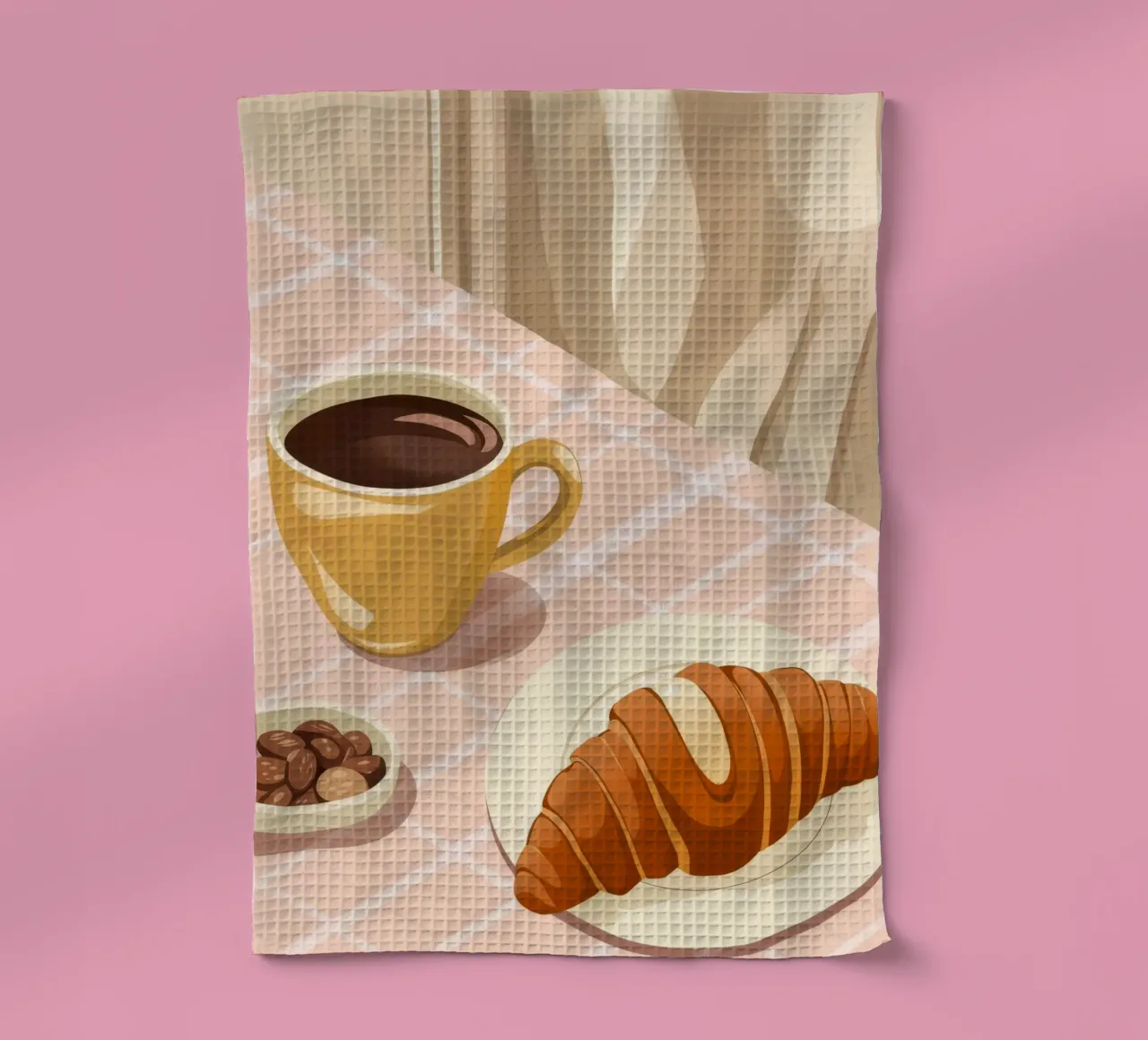 Colazione con caffè canovaccio da cucina da Seren Liodra