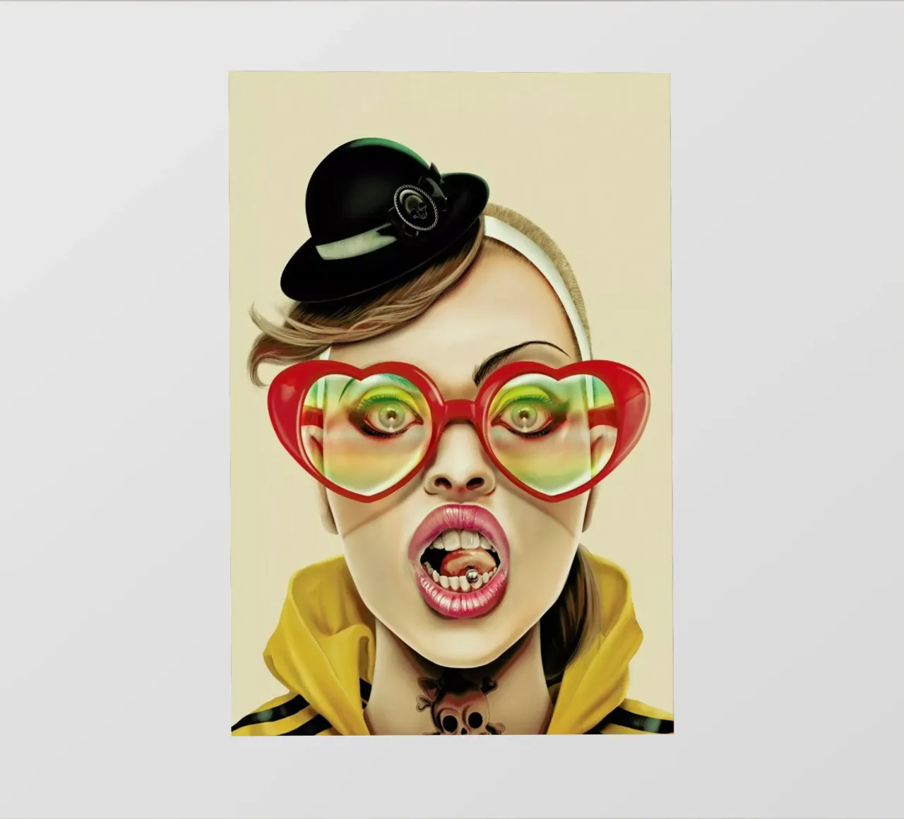 WOW pvc-zeil van Giulio Rossi
