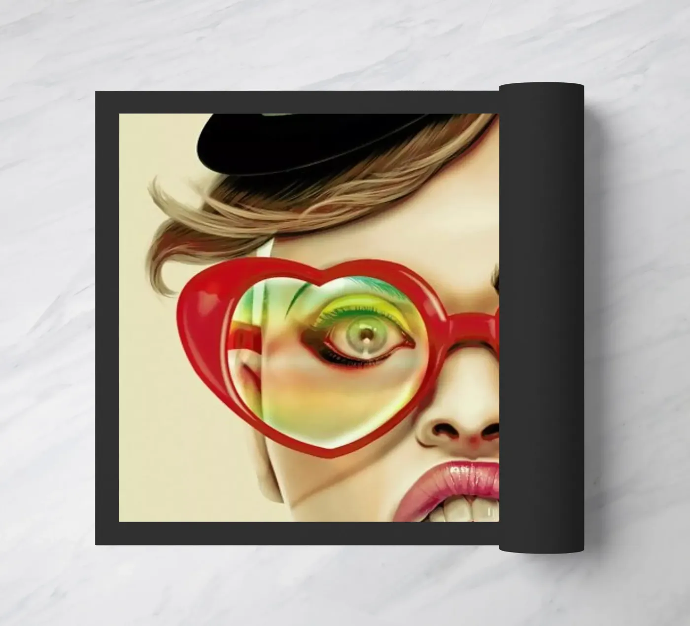 WOW doormat by Giulio Rossi