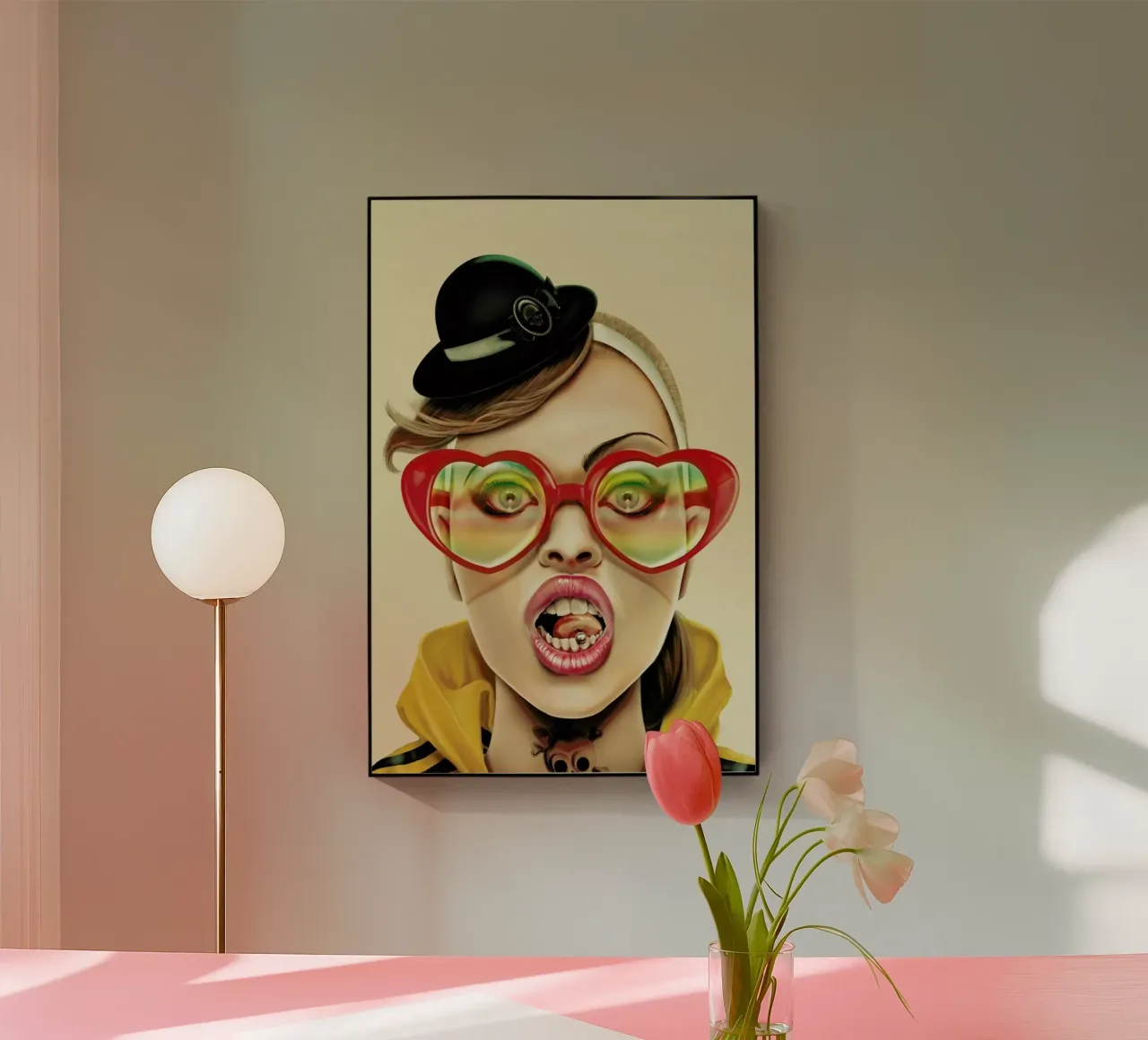 WOW plexiglass da Giulio Rossi