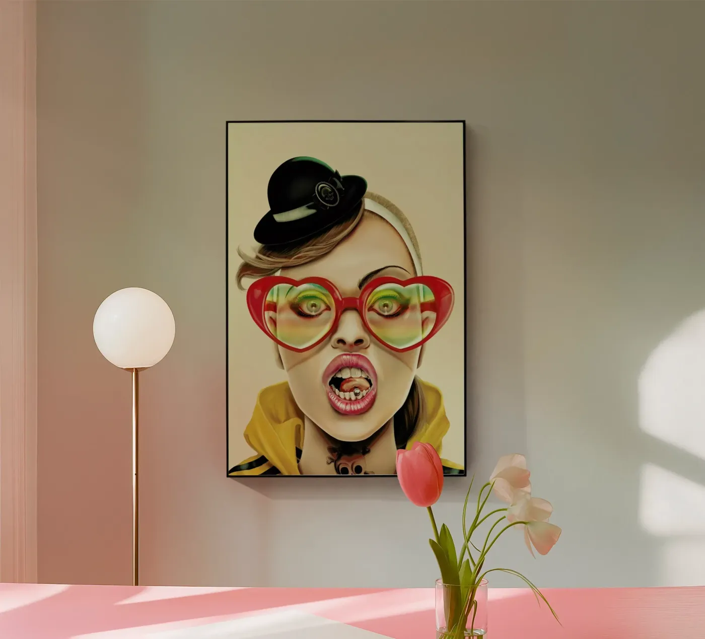 WOW plexiglass da Giulio Rossi