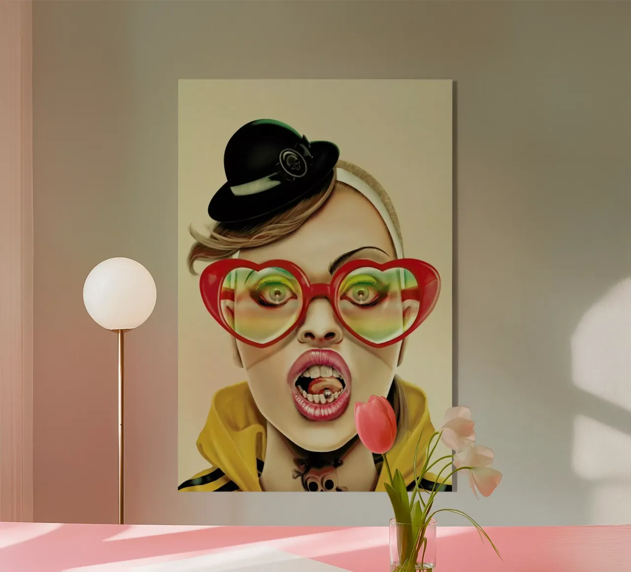 WOW plexiglass da Giulio Rossi