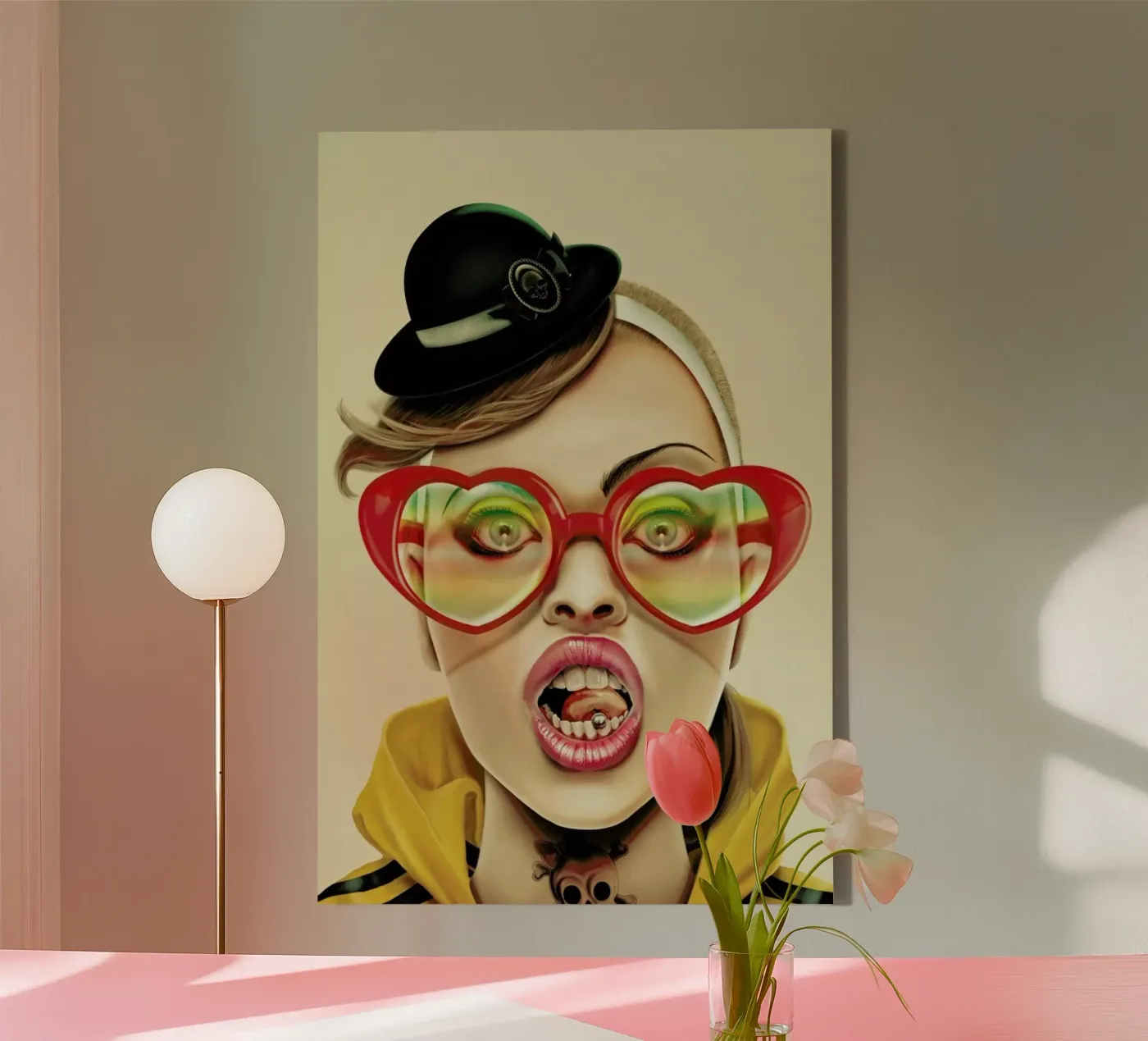 WOW canvas van Giulio Rossi