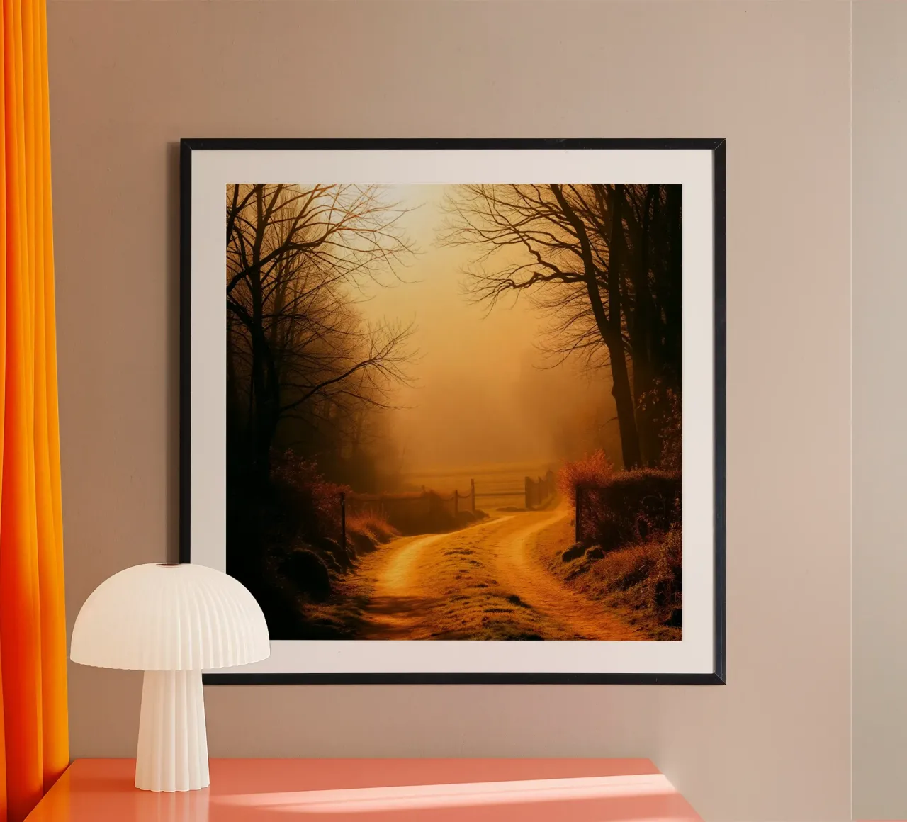 Paesaggio etereo carta hahnemühle da PhotoVibe Decor