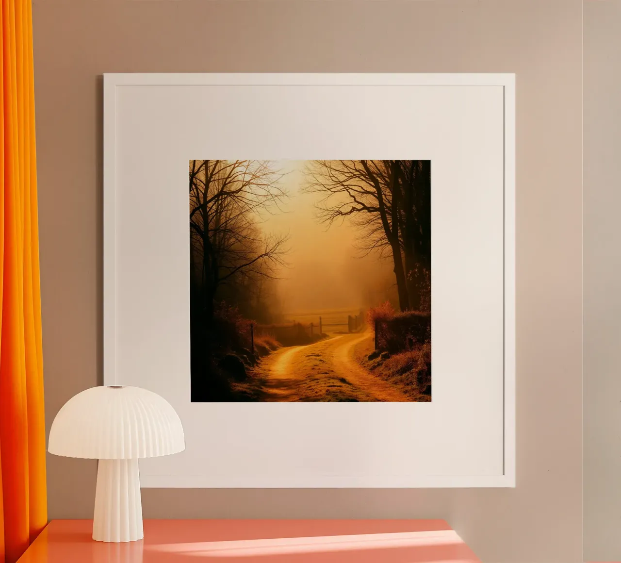 Paesaggio etereo carta hahnemühle da PhotoVibe Decor
