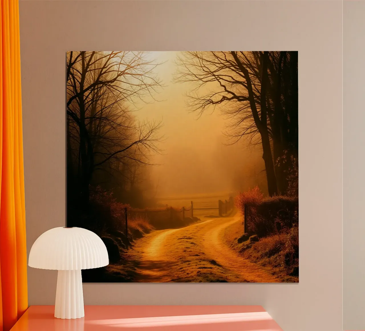 Paesaggio etereo carta hahnemühle da PhotoVibe Decor