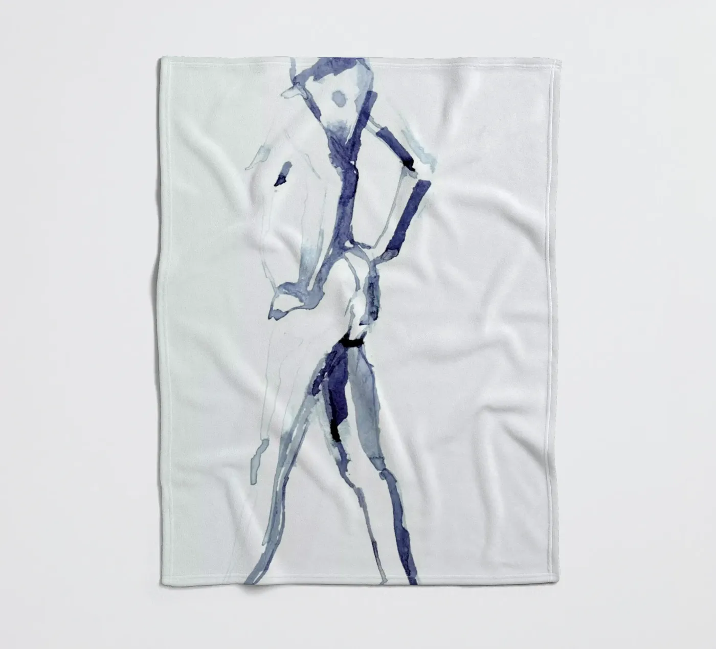 NUDE 9 Fleecedecke von Céleste Hollak