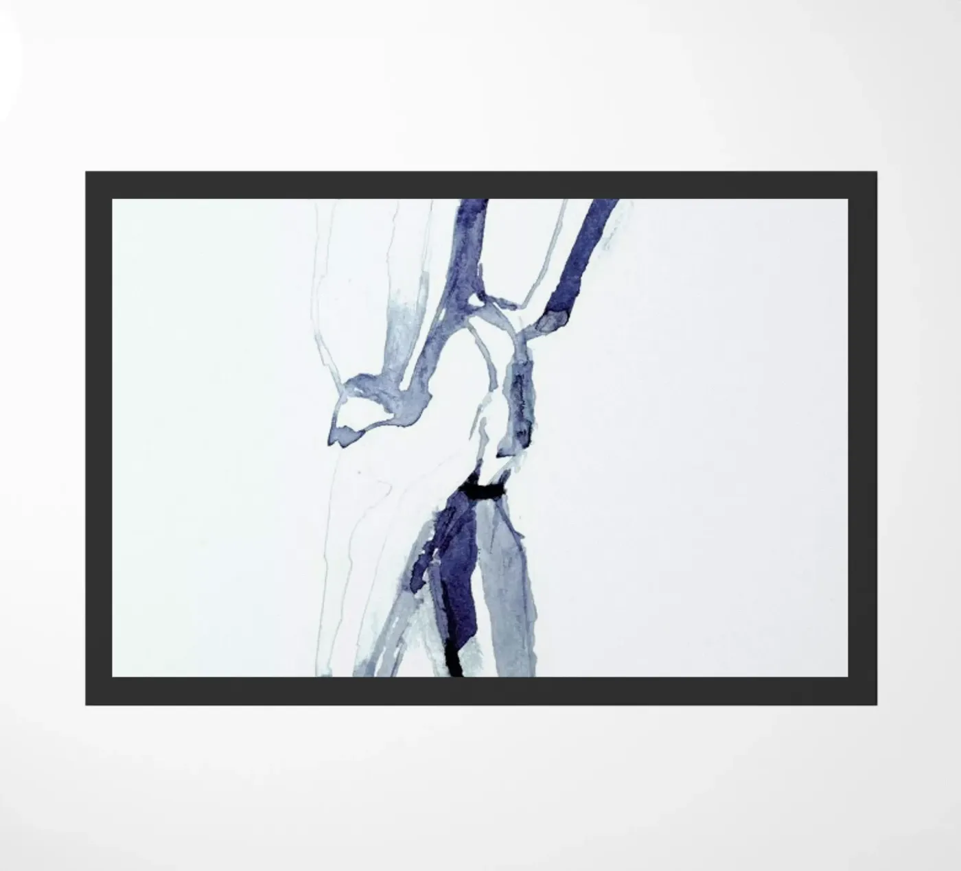 NUDE 9 doormat by Céleste Hollak