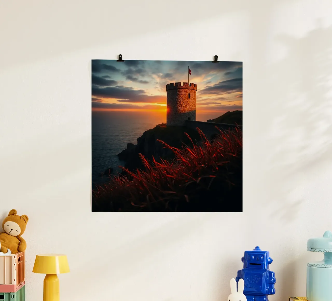 Paesaggio etereo poster da PhotoVibe Decor