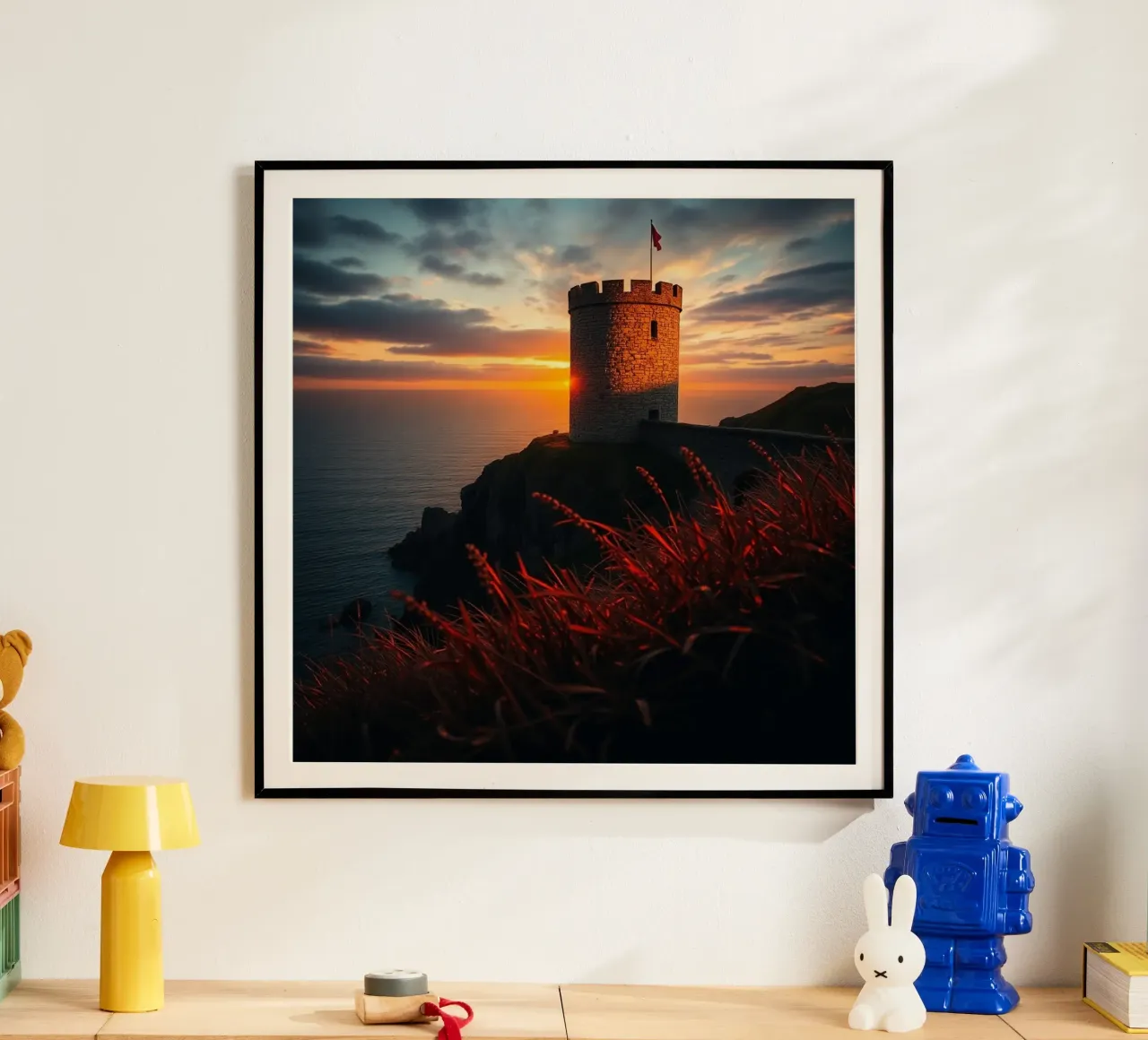 Paesaggio etereo poster da PhotoVibe Decor