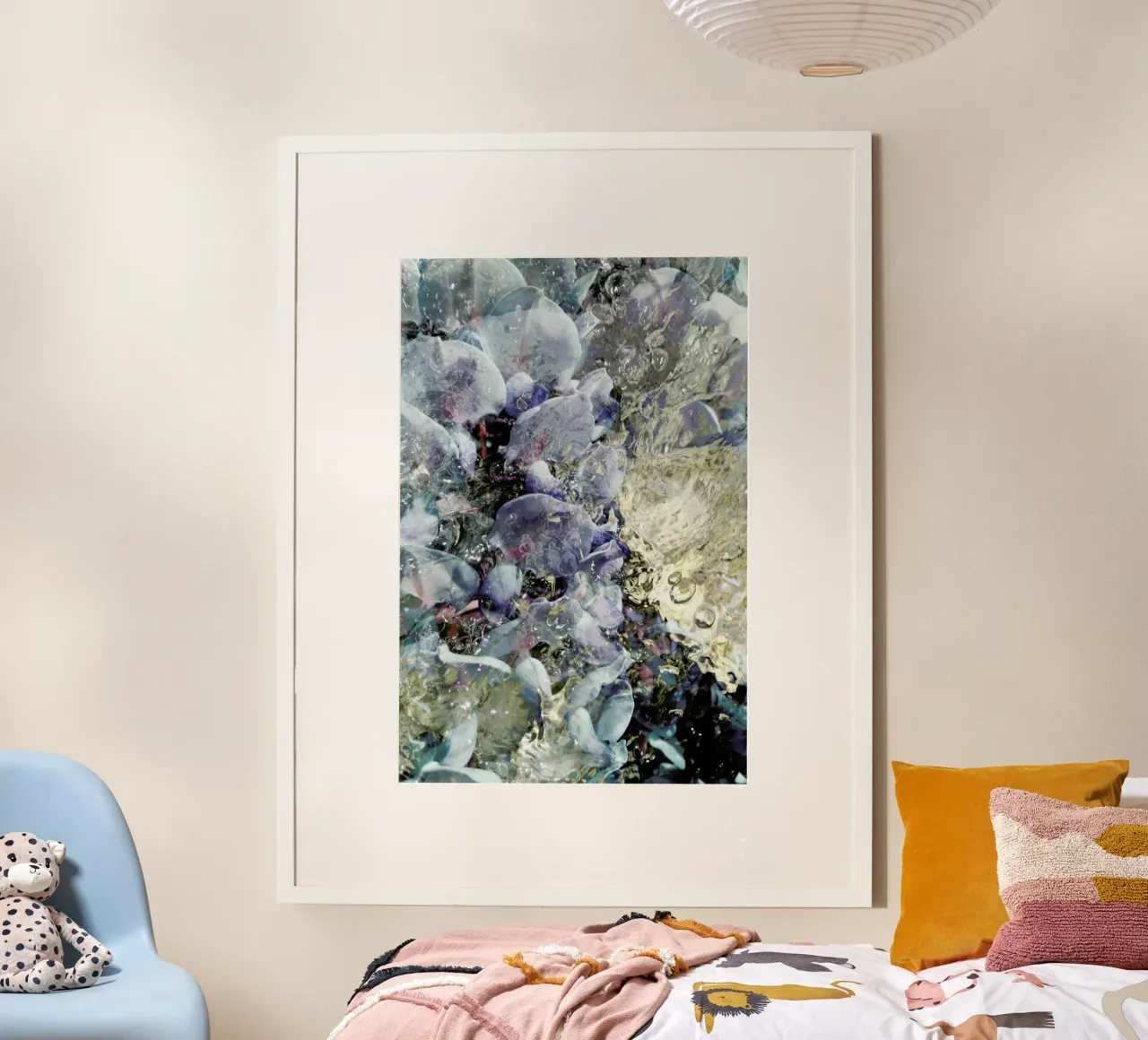 Serendipity poster con telaio in legno da Angelo Cerantola