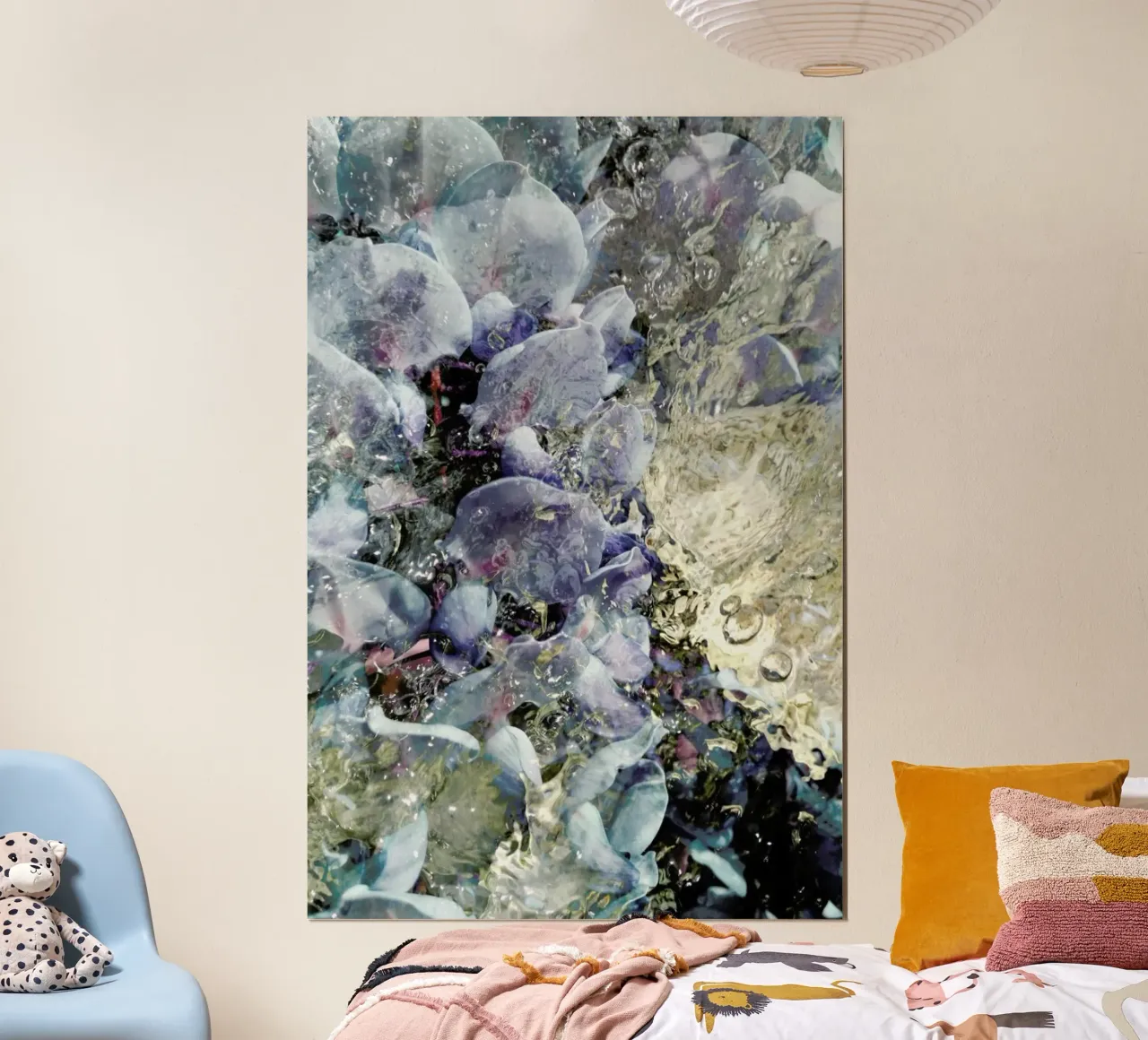 Serendipity poster con telaio in legno da Angelo Cerantola