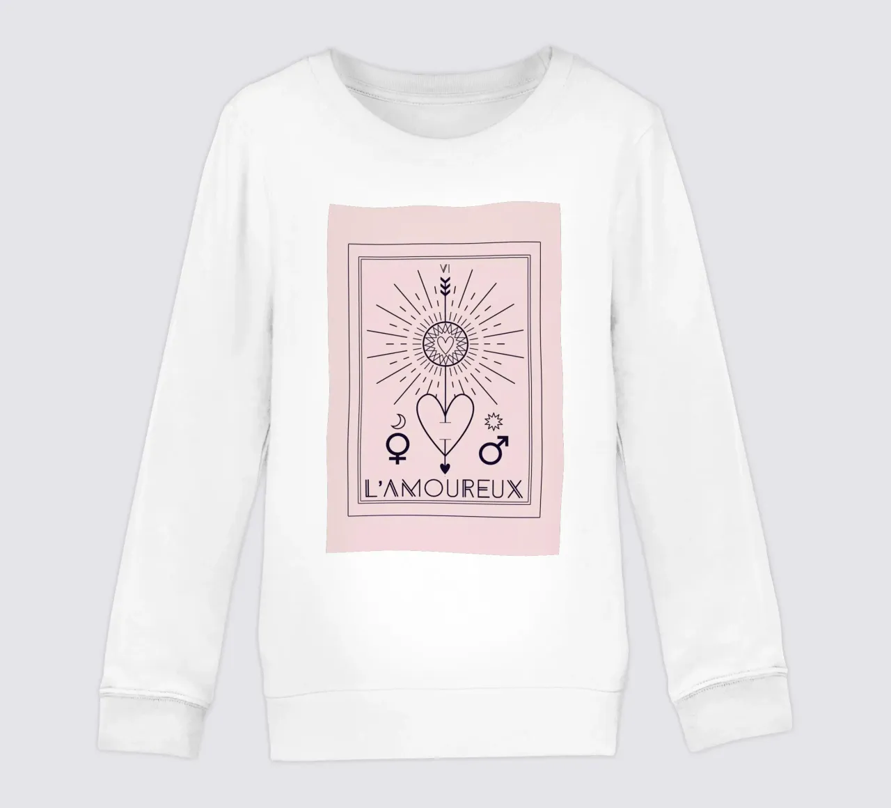 The Lovers Kinder Sweatshirt von cafelab