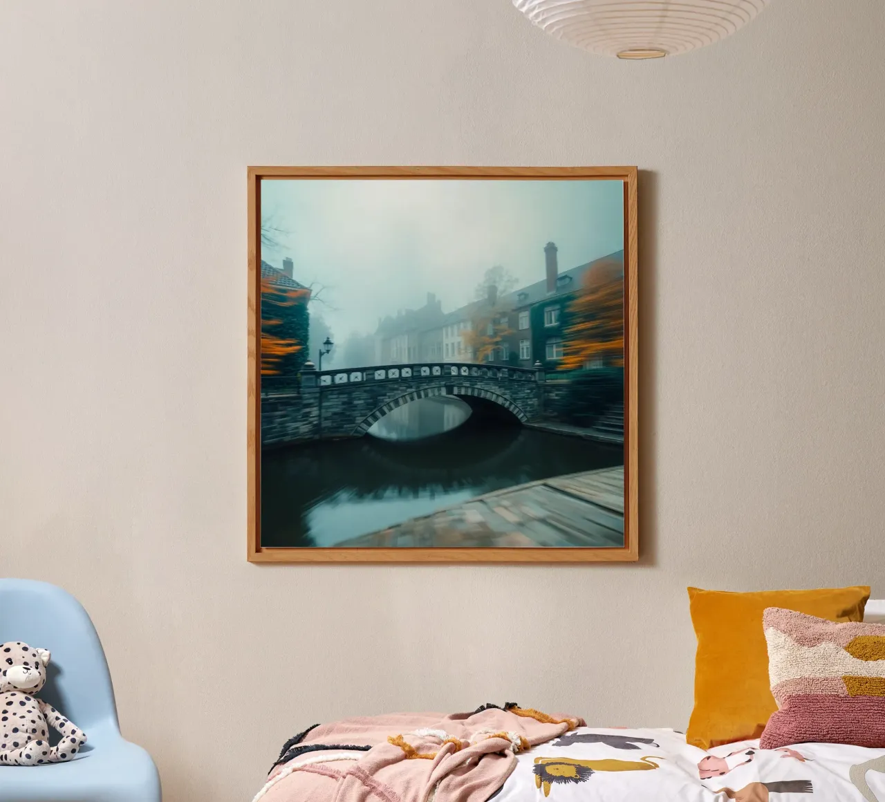 Paesaggio etereo alluminio dibond da PhotoVibe Decor