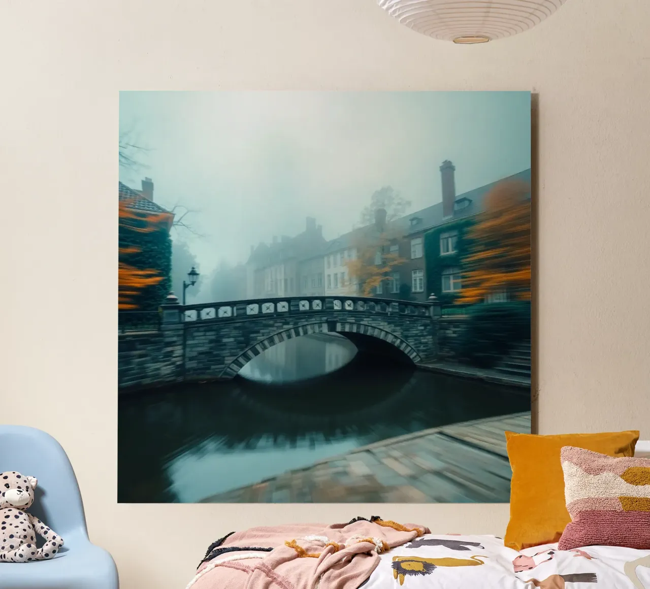 Paesaggio etereo alluminio dibond da PhotoVibe Decor