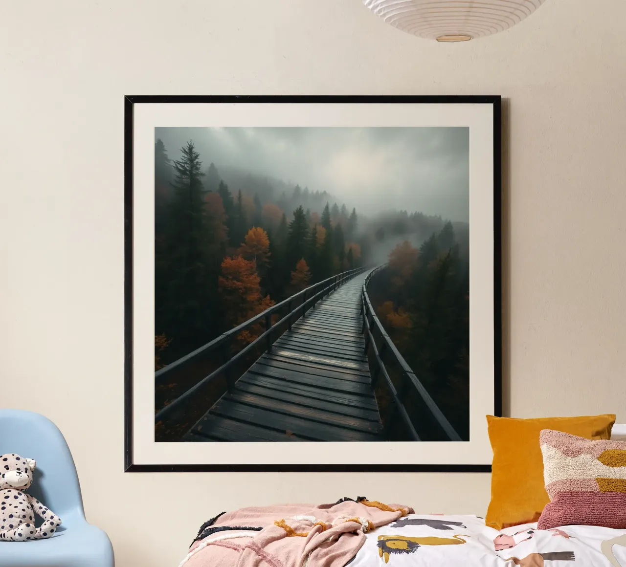 Paesaggio etereo carta hahnemühle da PhotoVibe Decor