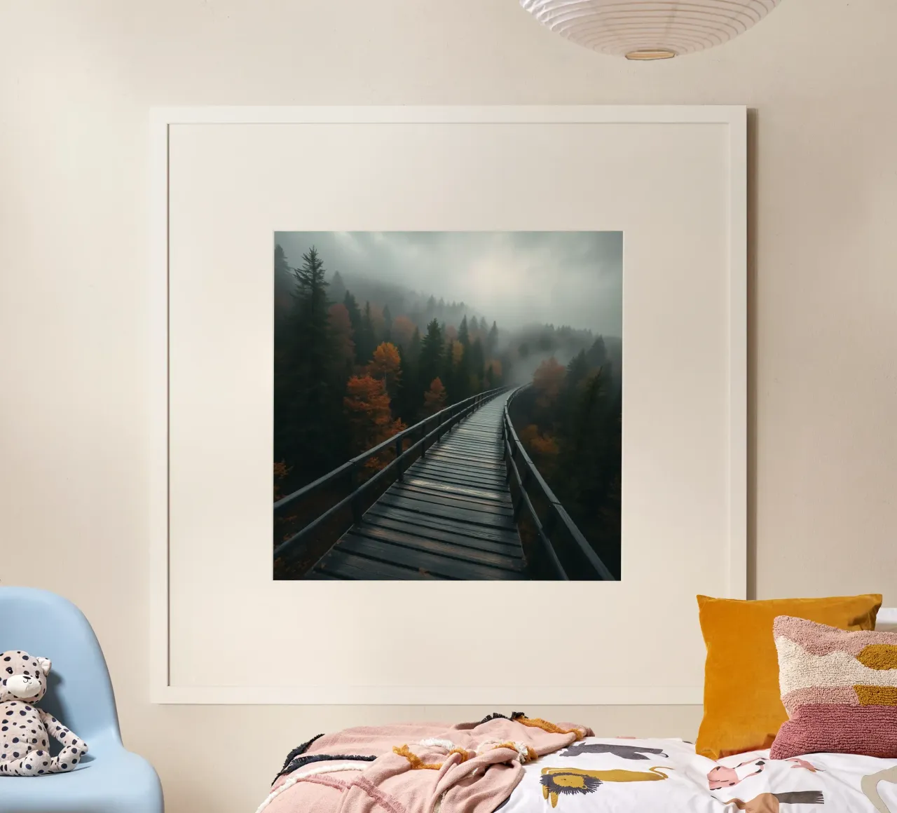 Paesaggio etereo carta hahnemühle da PhotoVibe Decor