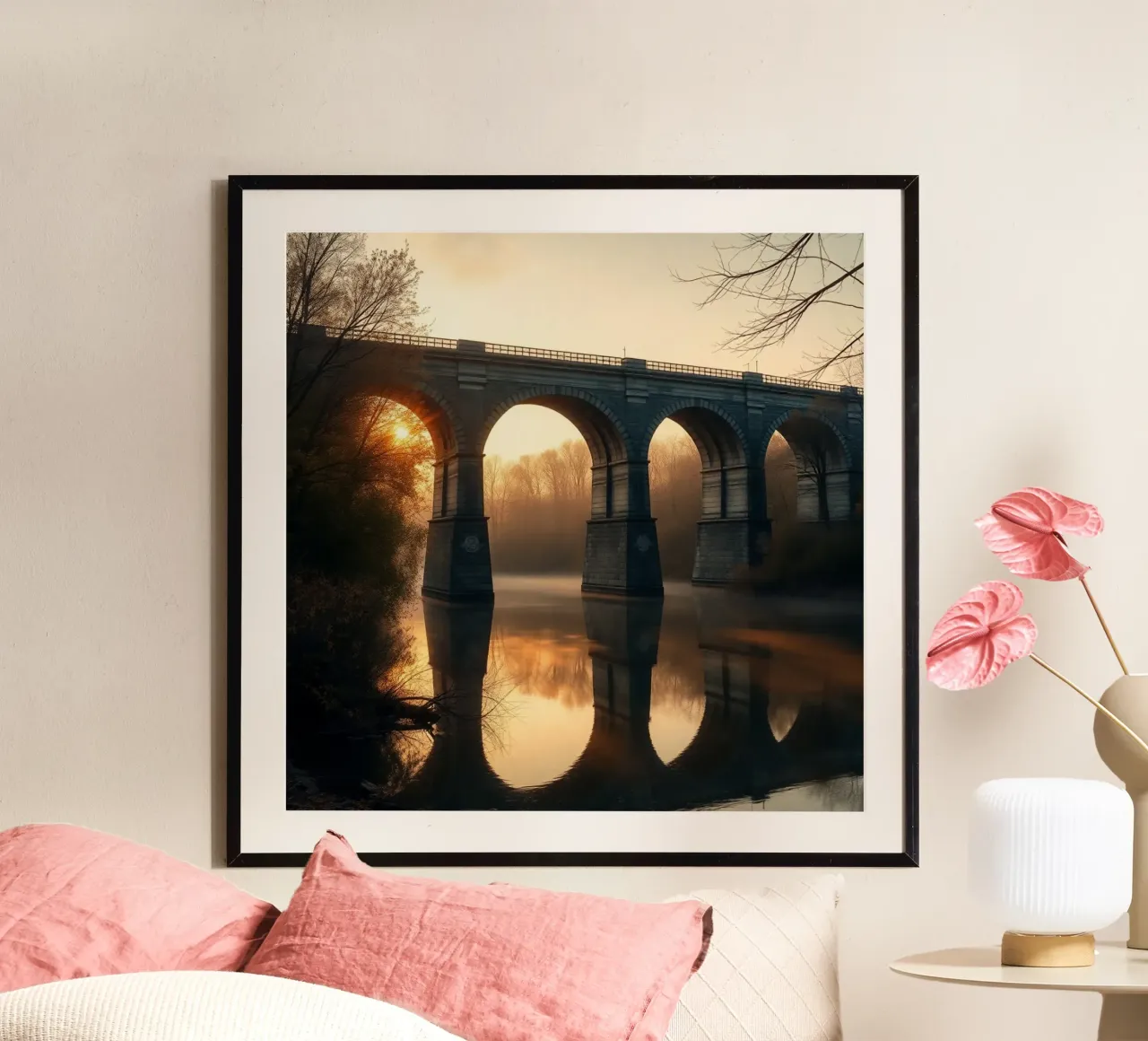 Paesaggio etereo carta hahnemühle da PhotoVibe Decor
