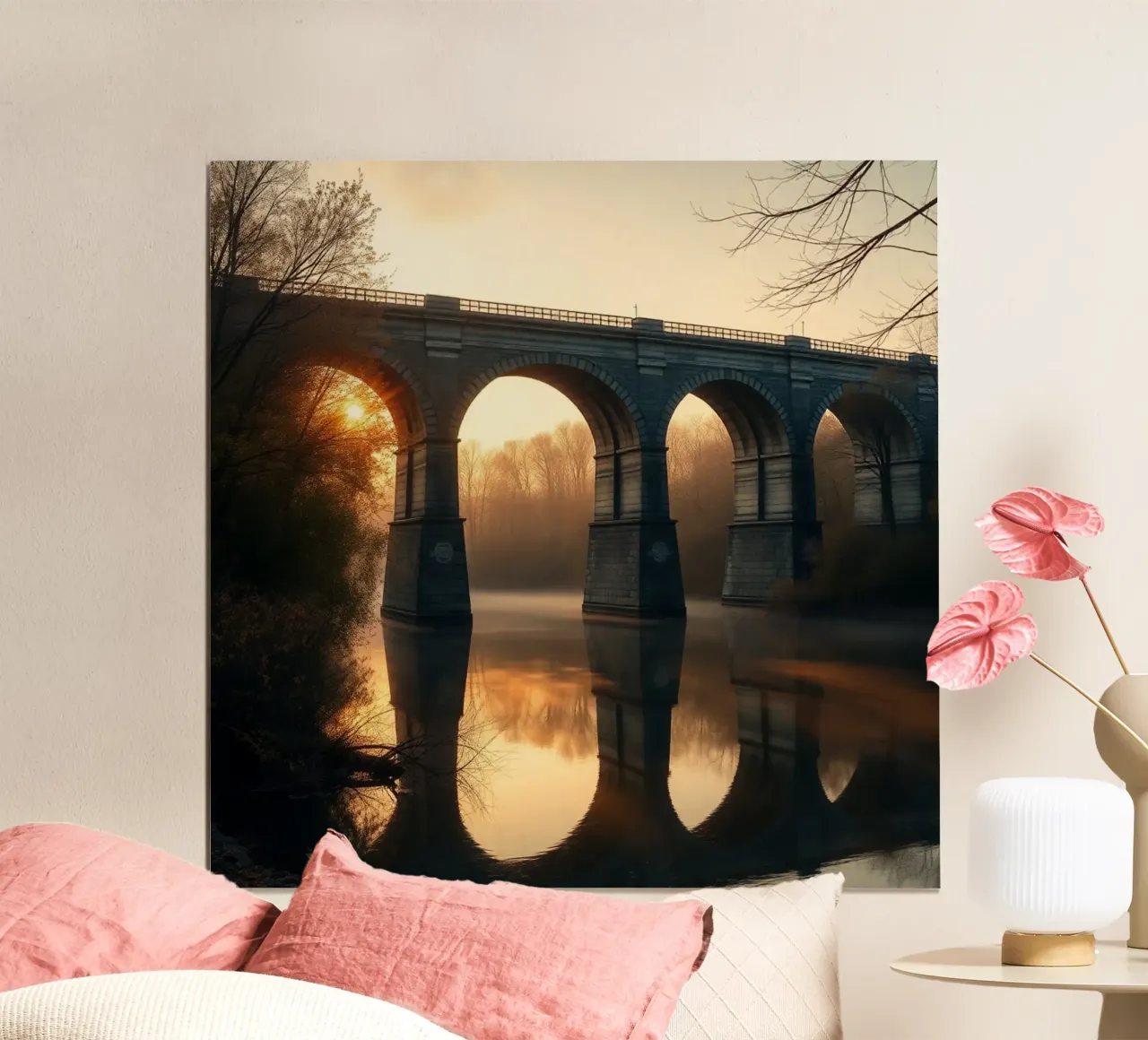 Paesaggio etereo carta hahnemühle da PhotoVibe Decor