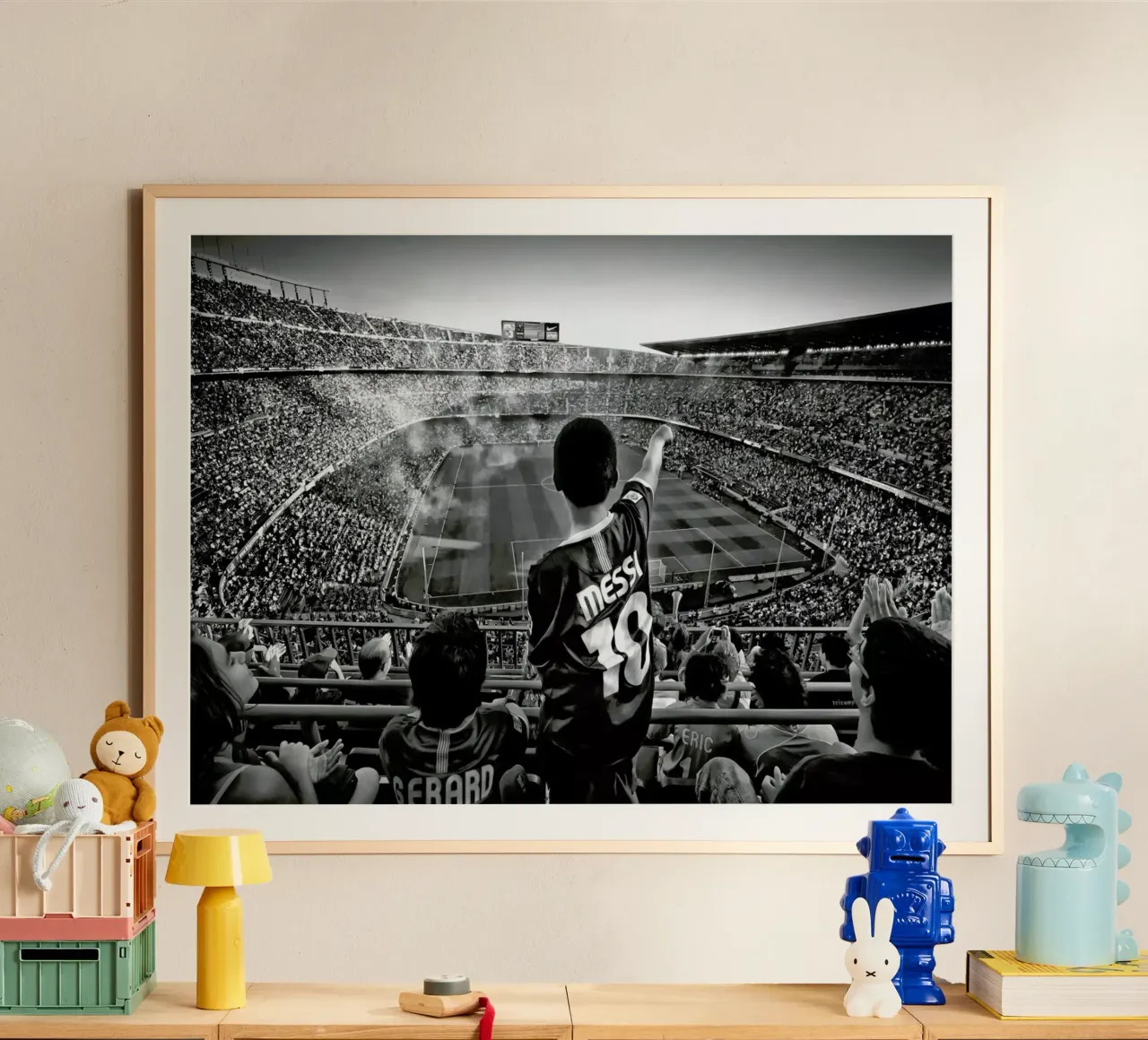 Cathedral Of Football - Clemens Geiger poster by Pictufy