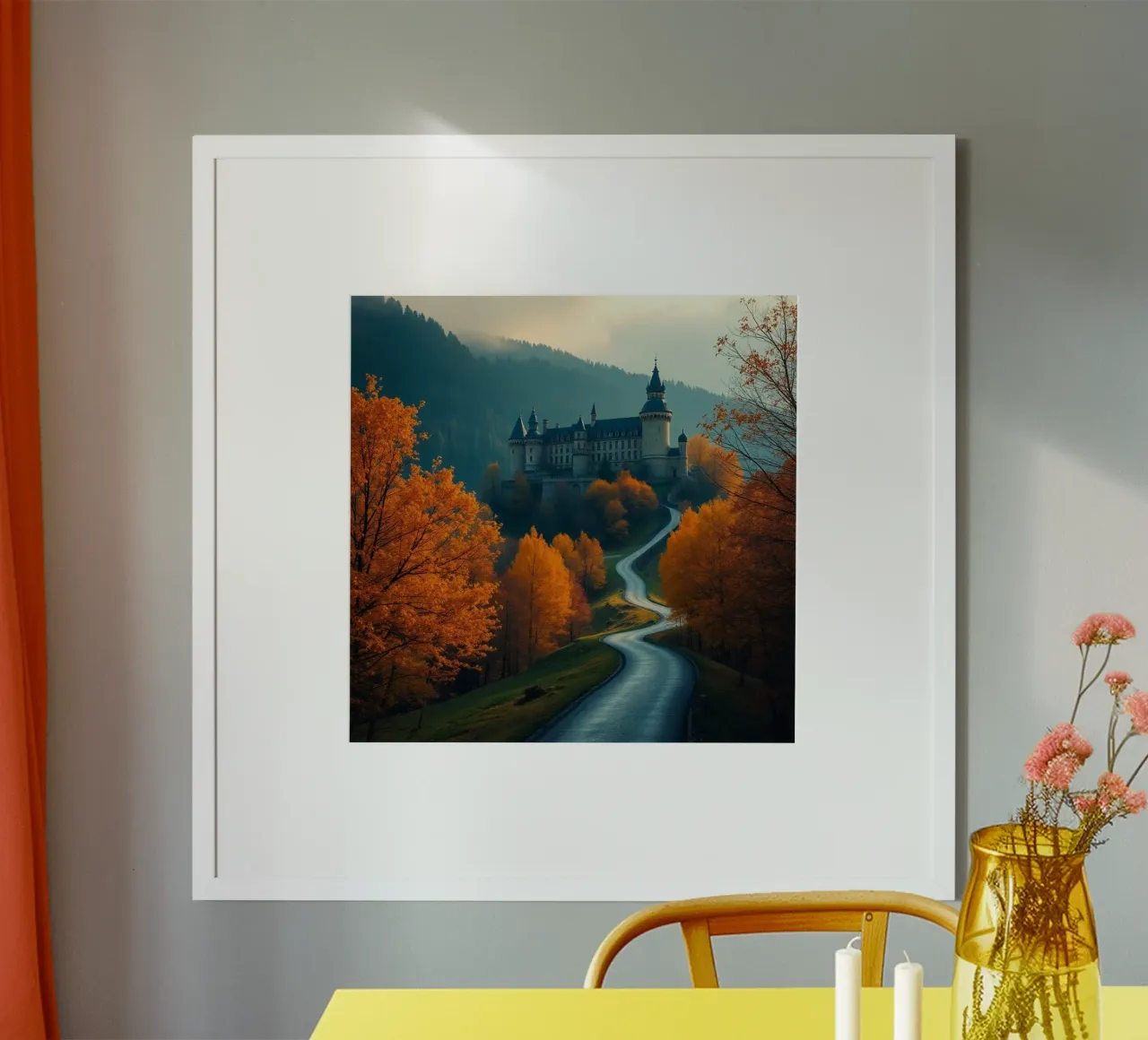 Paesaggio etereo poster da PhotoVibe Decor