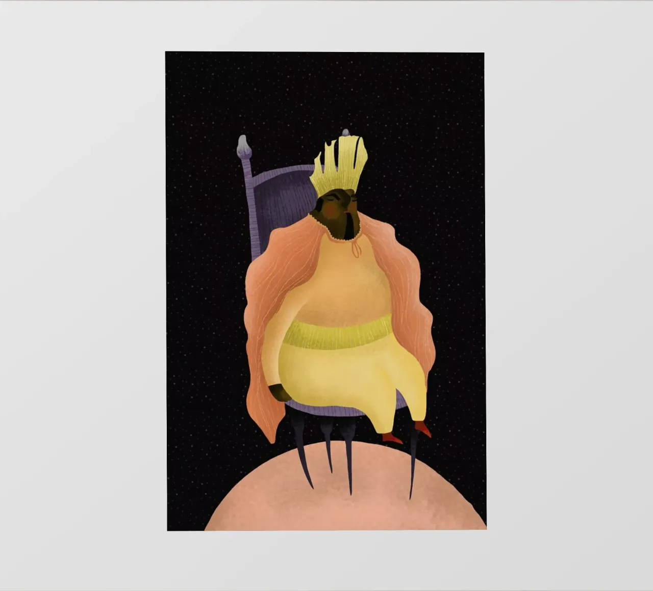 King pellicola backlit da Amalia Restrepo