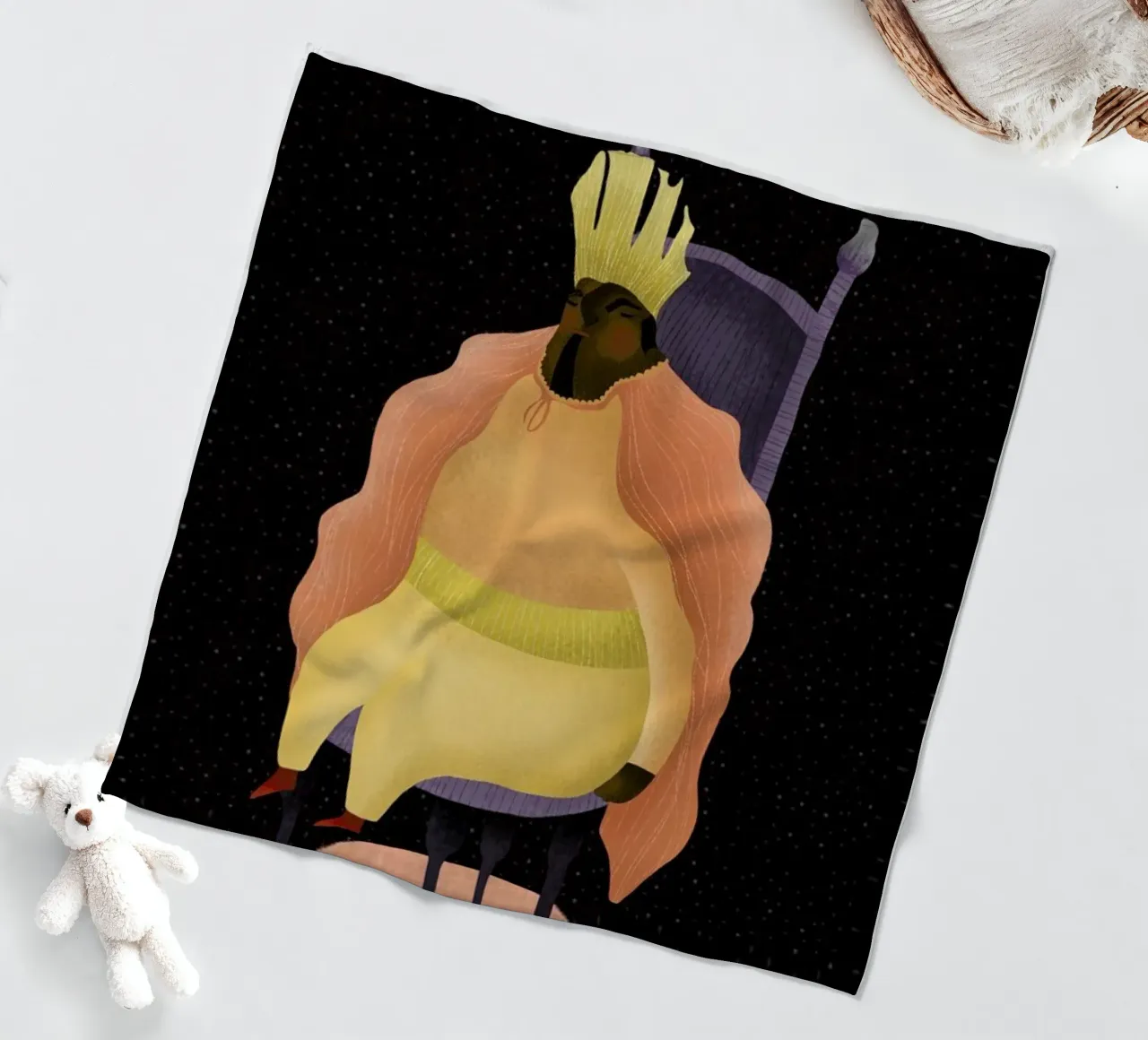 King Fleecedecke von Amalia Restrepo