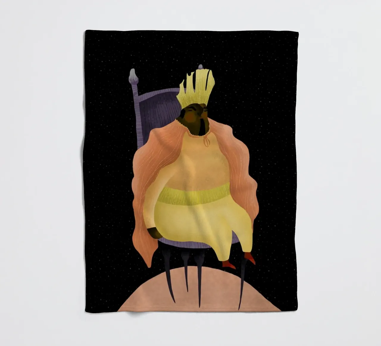 King Fleecedecke von Amalia Restrepo