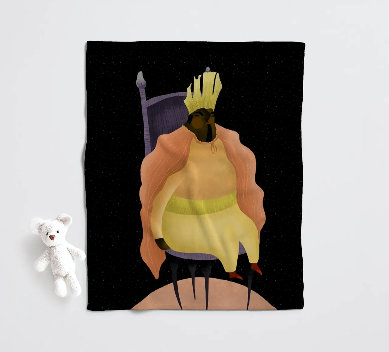 King Fleecedecke von Amalia Restrepo