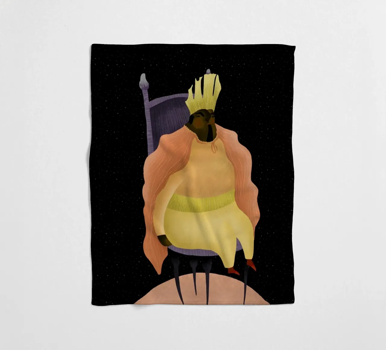 King Fleecedecke von Amalia Restrepo