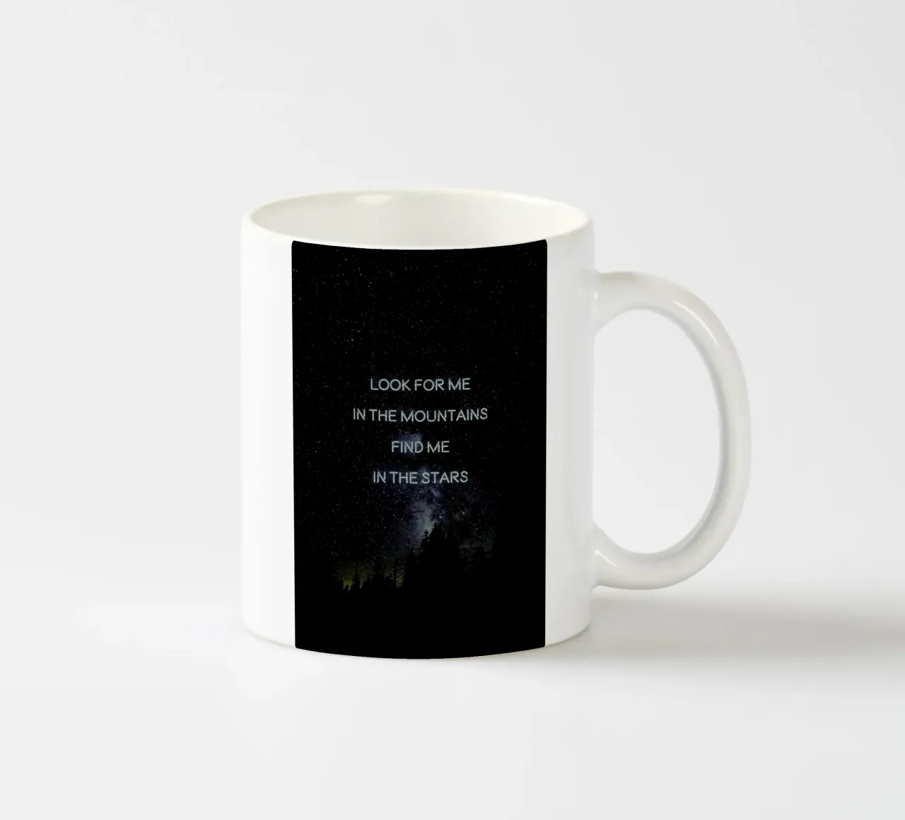Look for me tazza in ceramica da Oh Darling