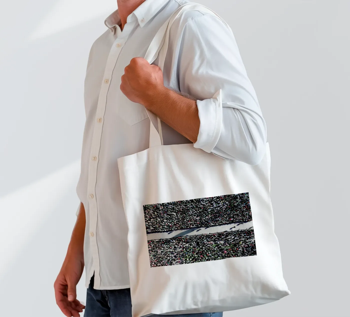 Looking Forward tote bag by ROBERTO H