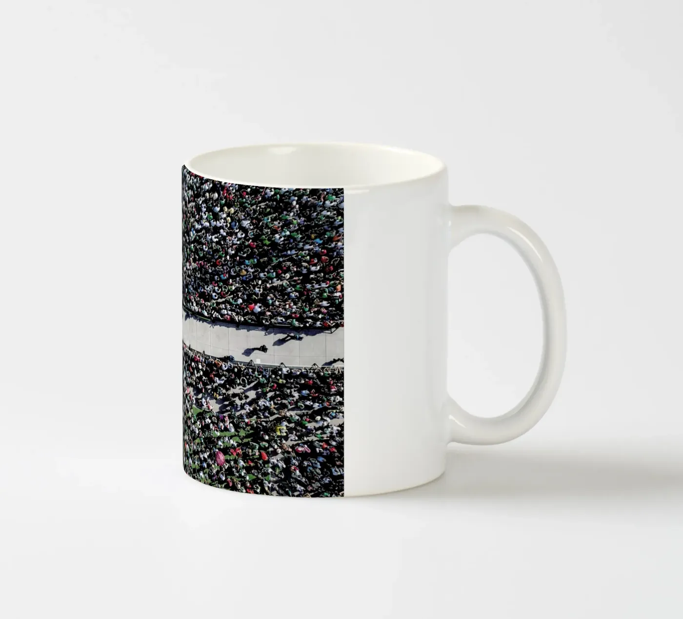 Looking Forward ceramic mug by ROBERTO H
