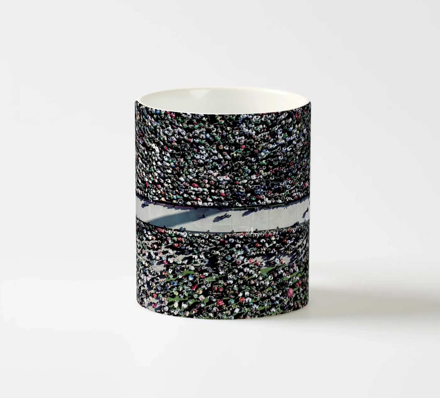 Looking Forward ceramic mug by ROBERTO H