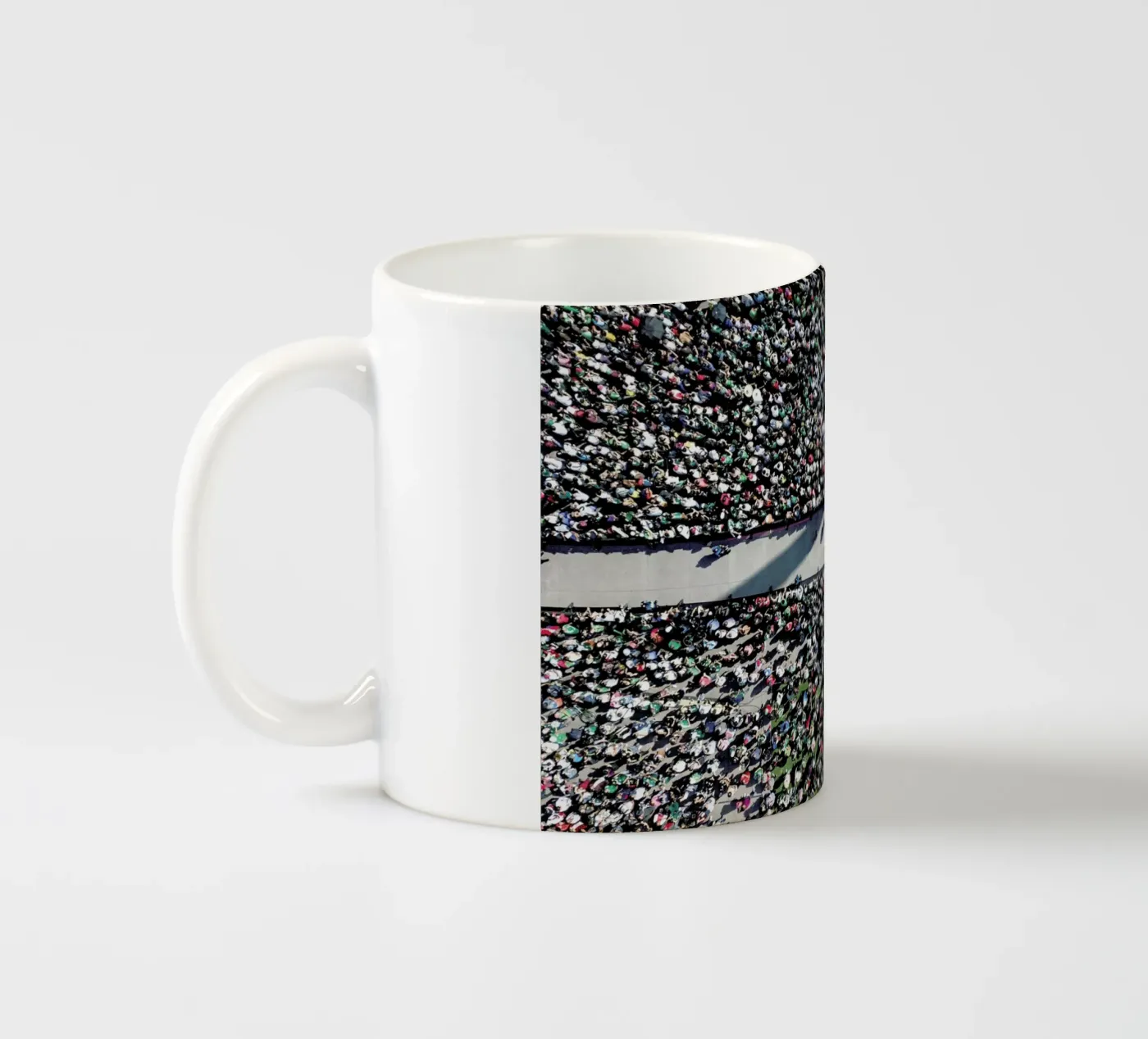 Looking Forward ceramic mug by ROBERTO H