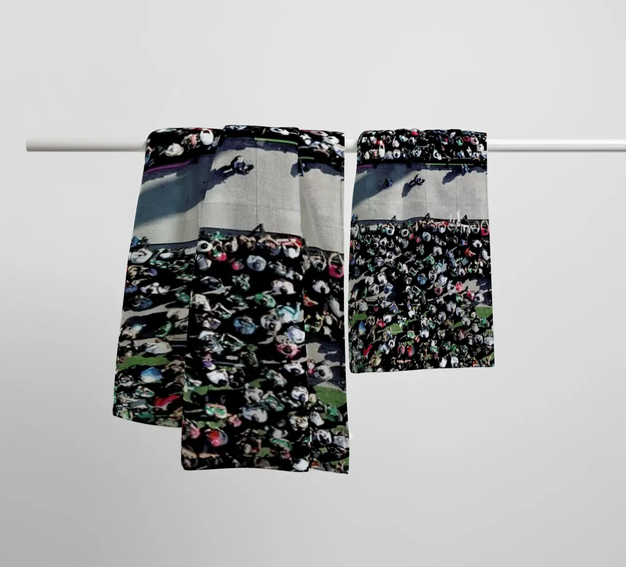 Looking Forward towel by ROBERTO H