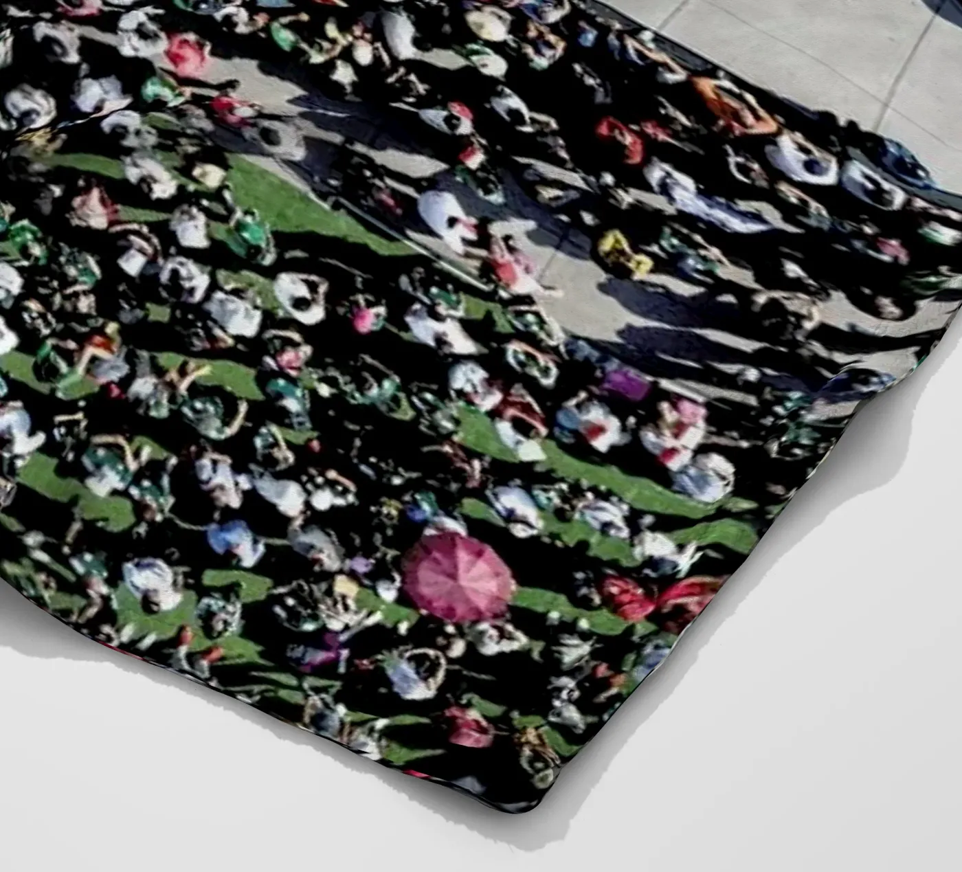 Looking Forward plaid polaire de ROBERTO H