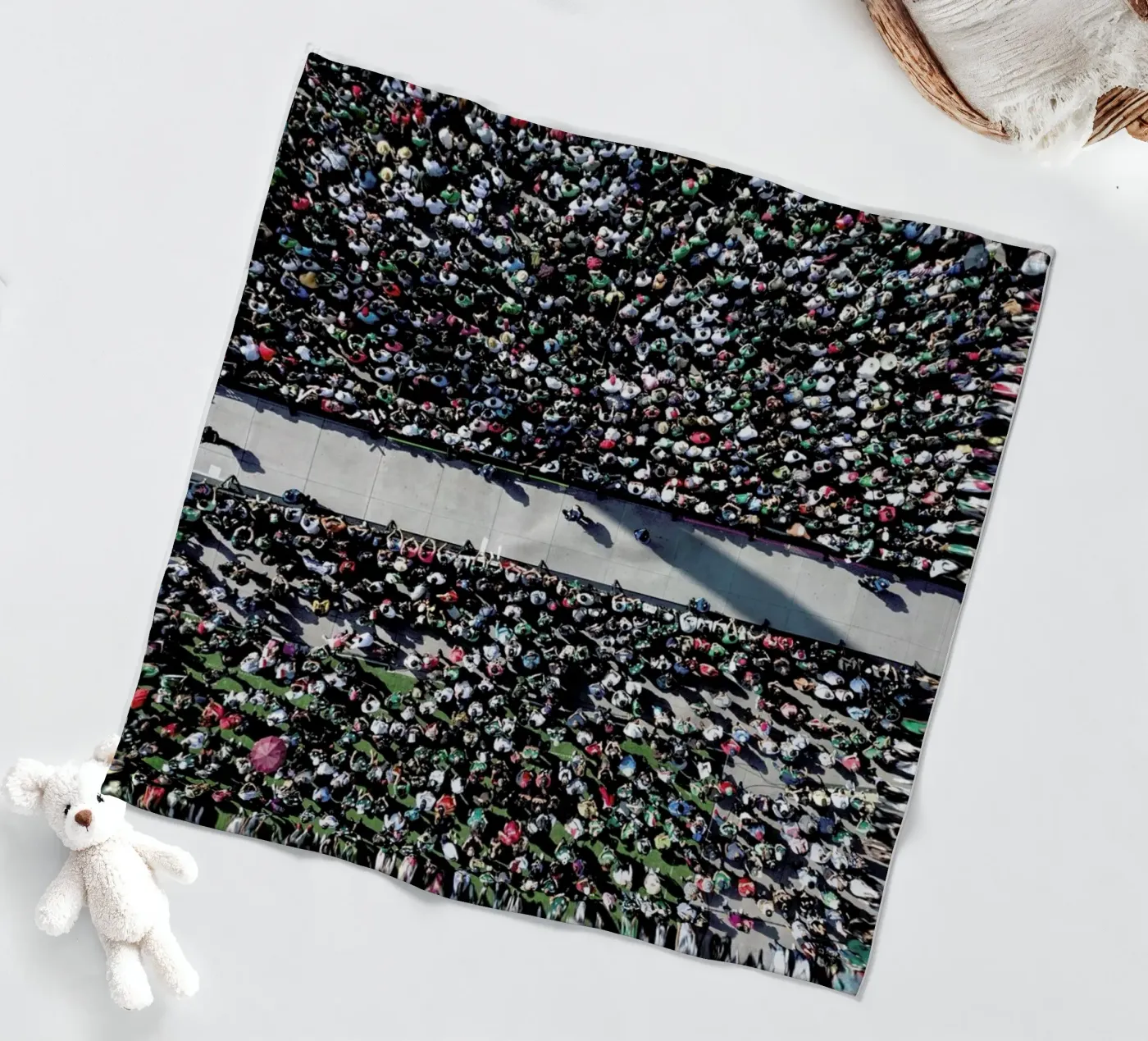 Looking Forward plaid polaire de ROBERTO H