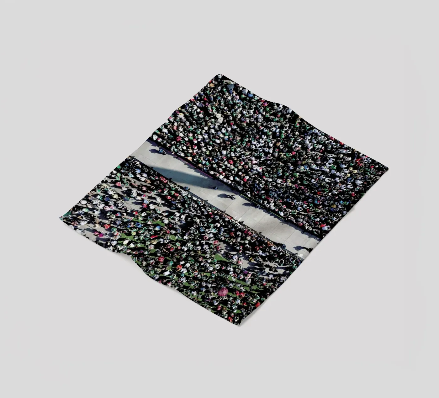 Looking Forward plaid polaire de ROBERTO H