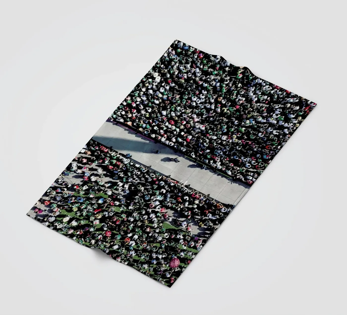 Looking Forward plaid polaire de ROBERTO H