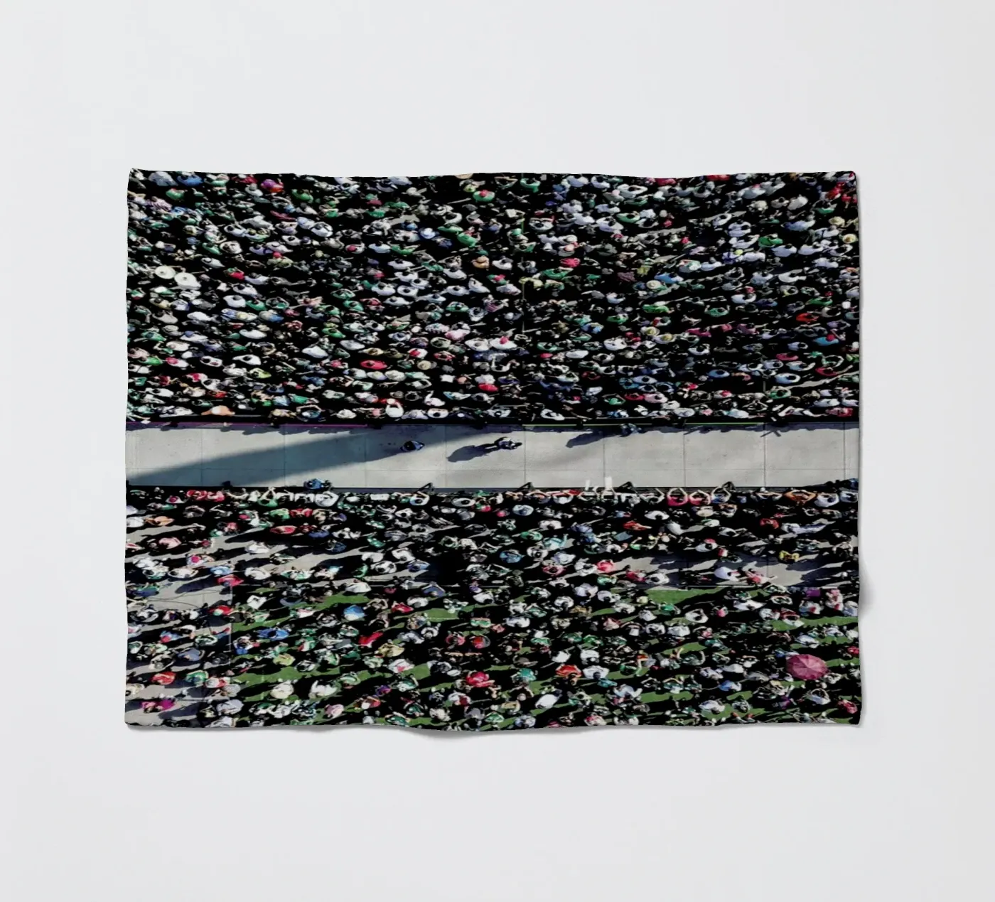 Looking Forward plaid polaire de ROBERTO H