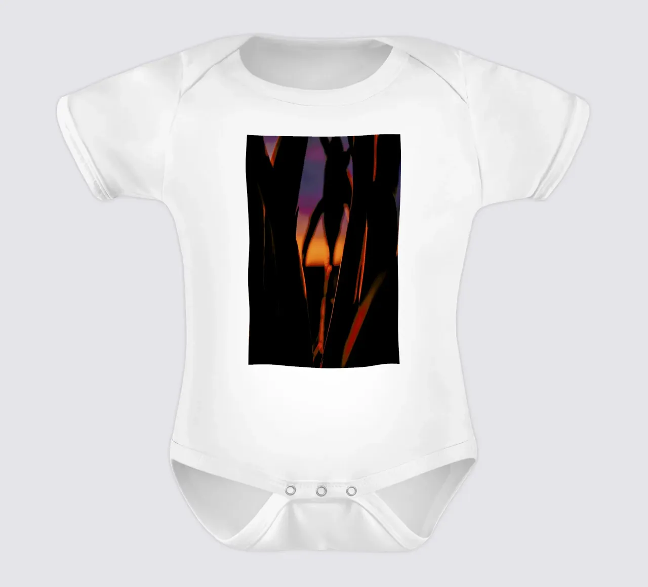The Bend body neonato maniche corte da Pale Grain