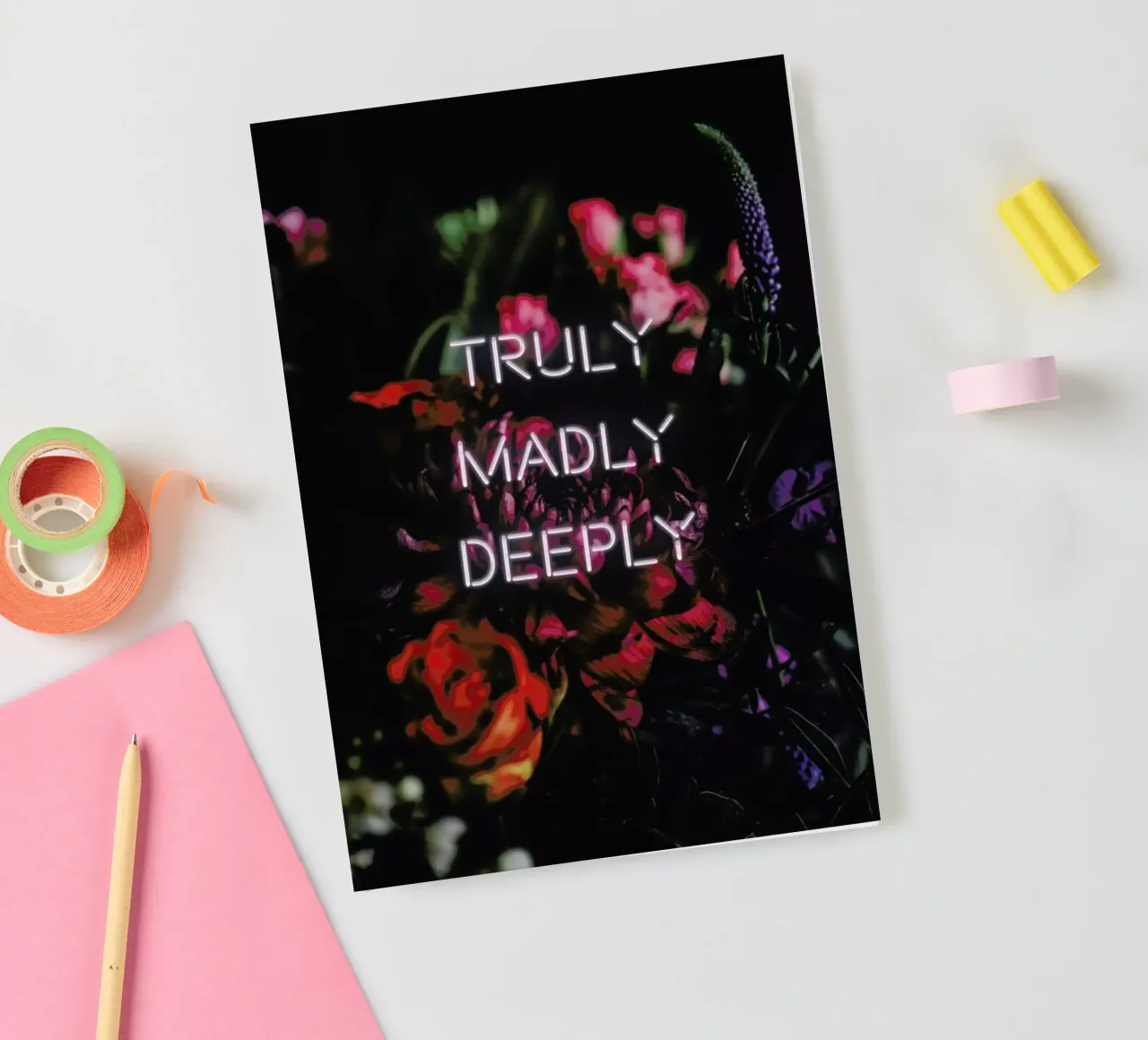 Truly Madly Deeply notebook by Oh Darling