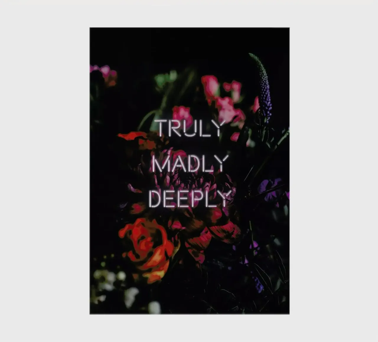 Truly Madly Deeply notebook by Oh Darling