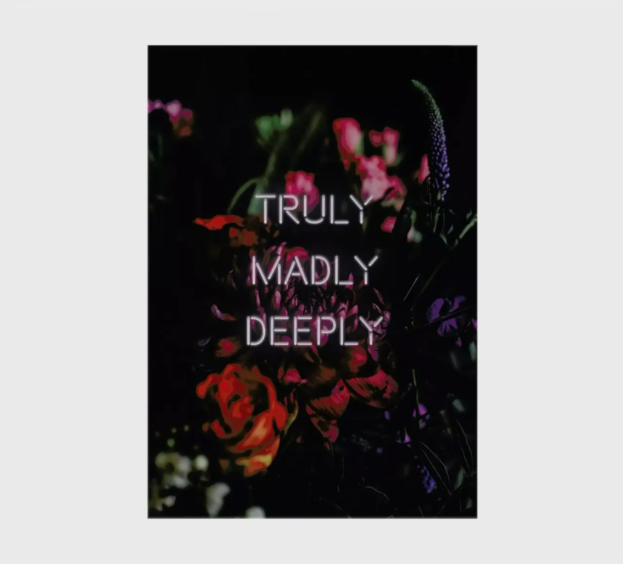 Truly Madly Deeply notebook by Oh Darling